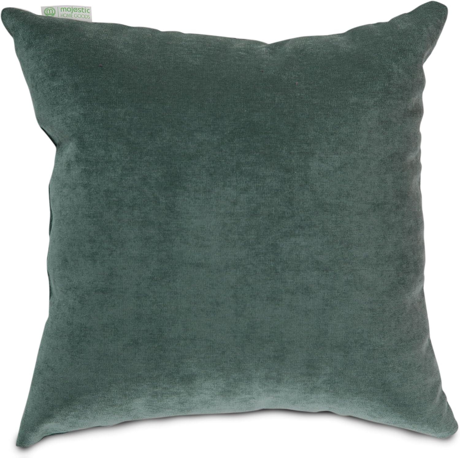 Azure Blue Extra Large Micro-Velvet Pillow