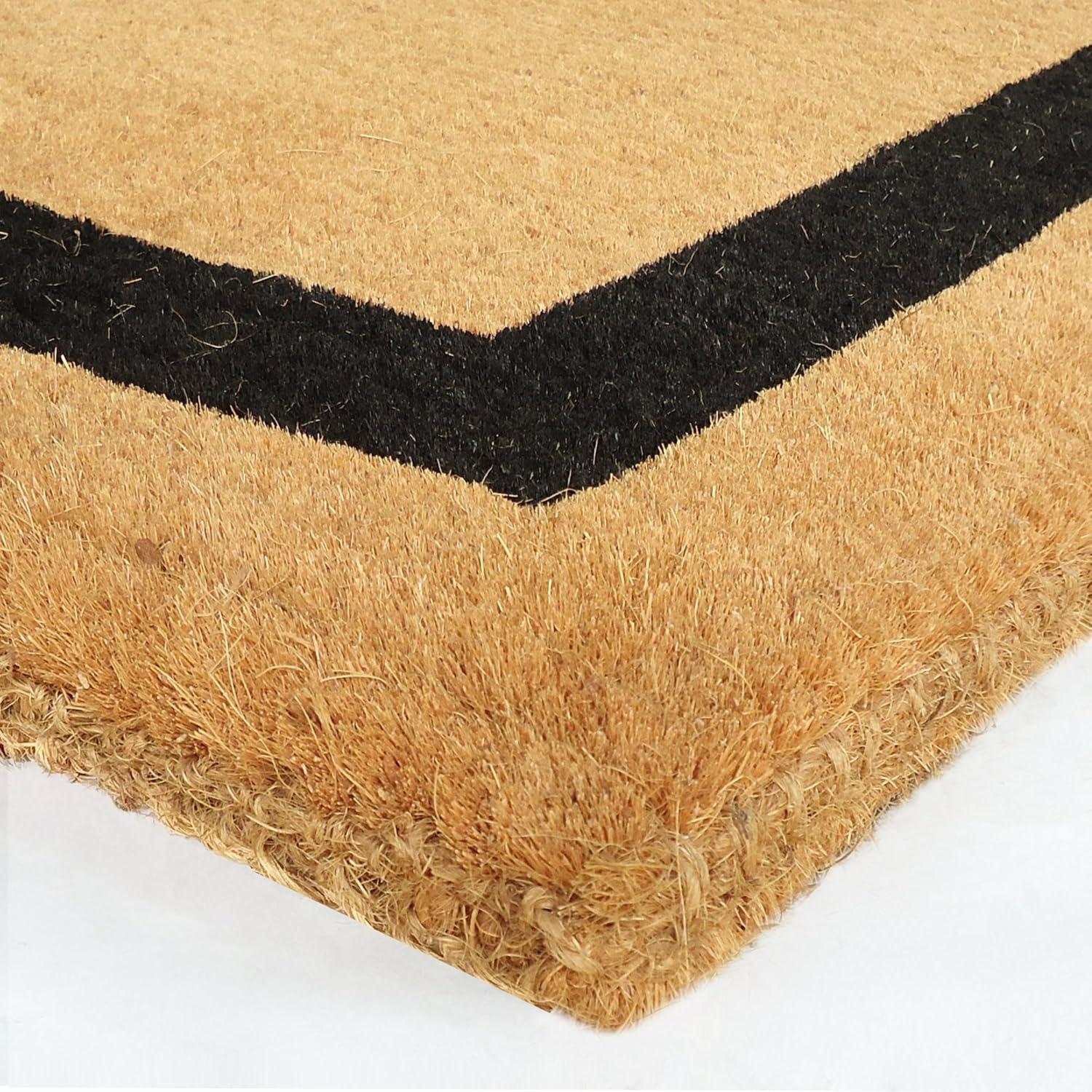 Luxurious Personalized Coir Outdoor Doormat 44" x 28"