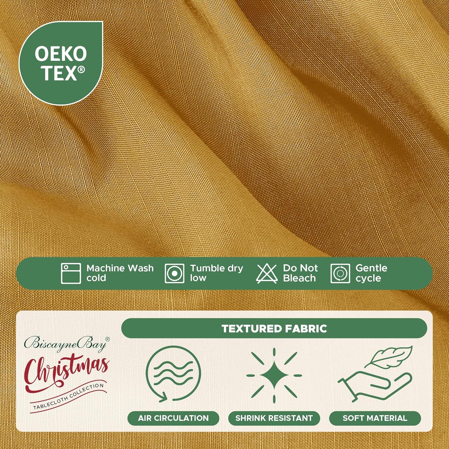Biscaynebay Wrap Around Bed Skirts, Gold for Queen Size Beds 15 Inches Drop, Elastic Dust Ruffles, Easy Fit Wrinkle & Fade Resistant Silky Luxurious Fabric