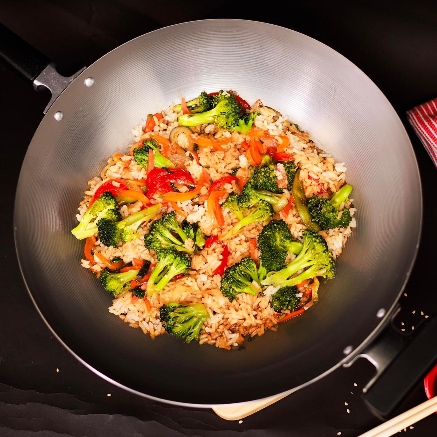 JOYCE CHEN 14'' Carbon Steel Wok