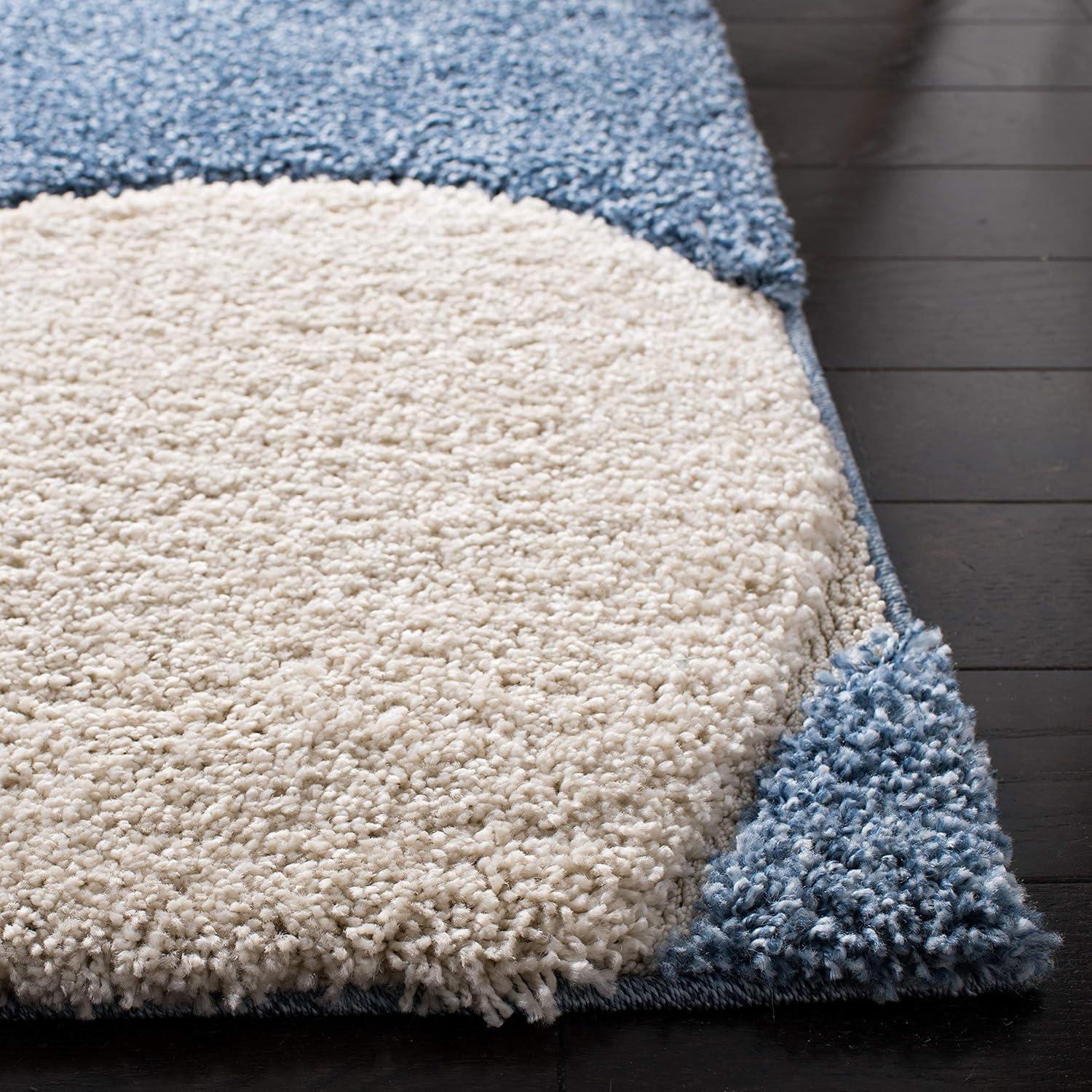 Florida Shag SG474 Power Loomed Area Rug  - Safavieh