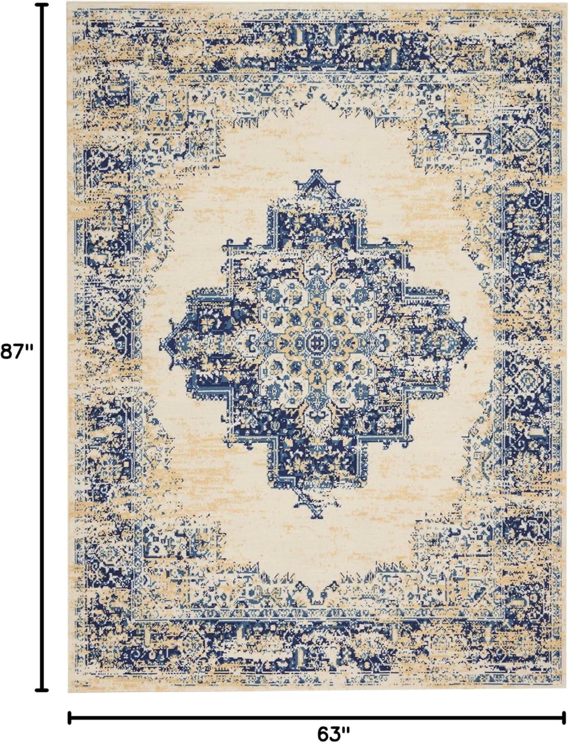 Nourison Grafix Center Medallion Area Rug