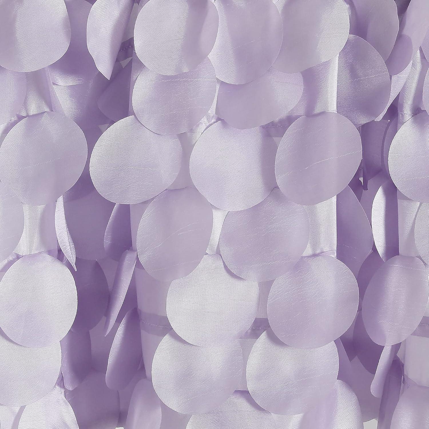 Lush Decor Gigi Scalloped Window Valance