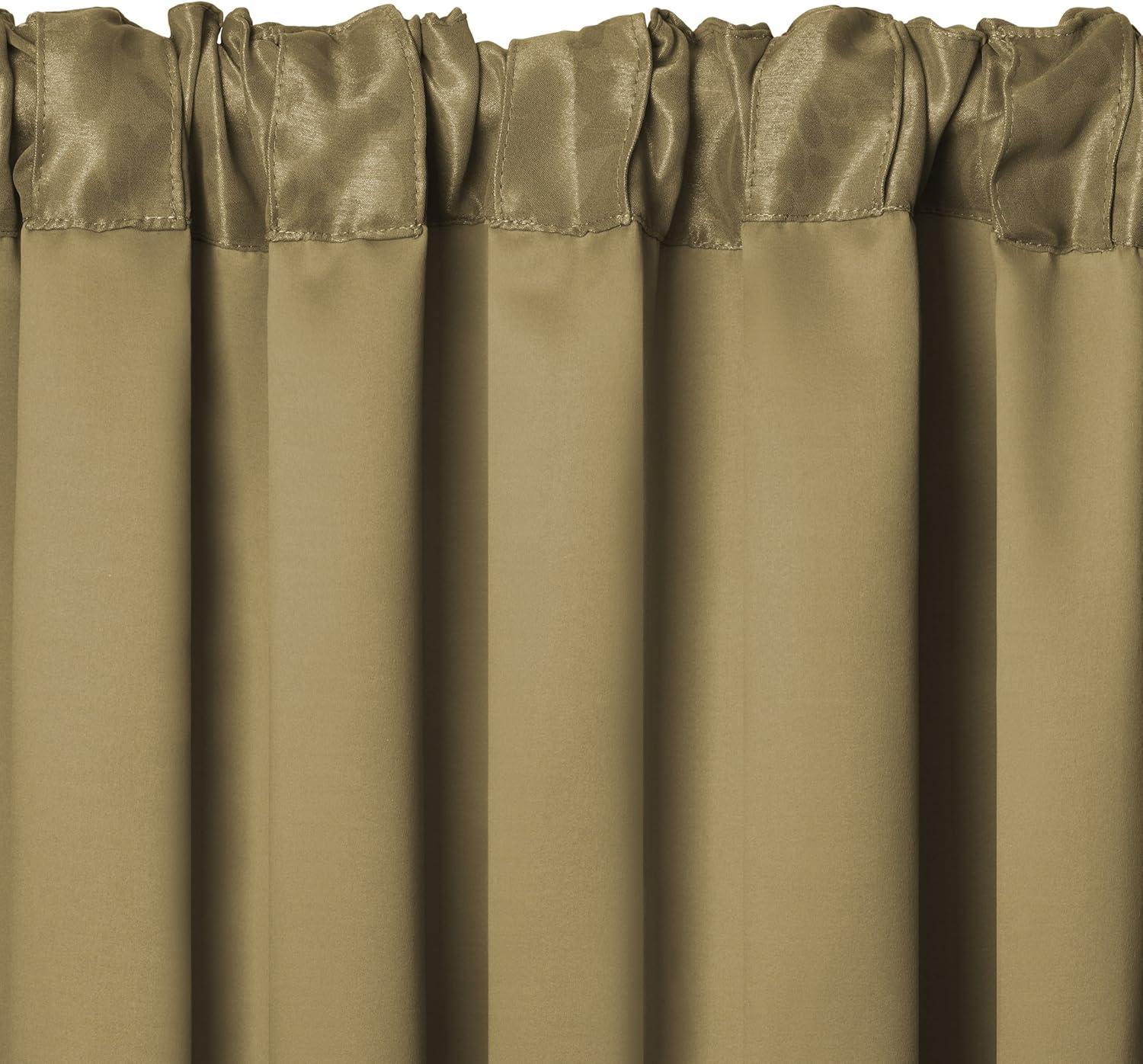 Antonia Blackout Window Curtain Panel - Elrene Home Fashions