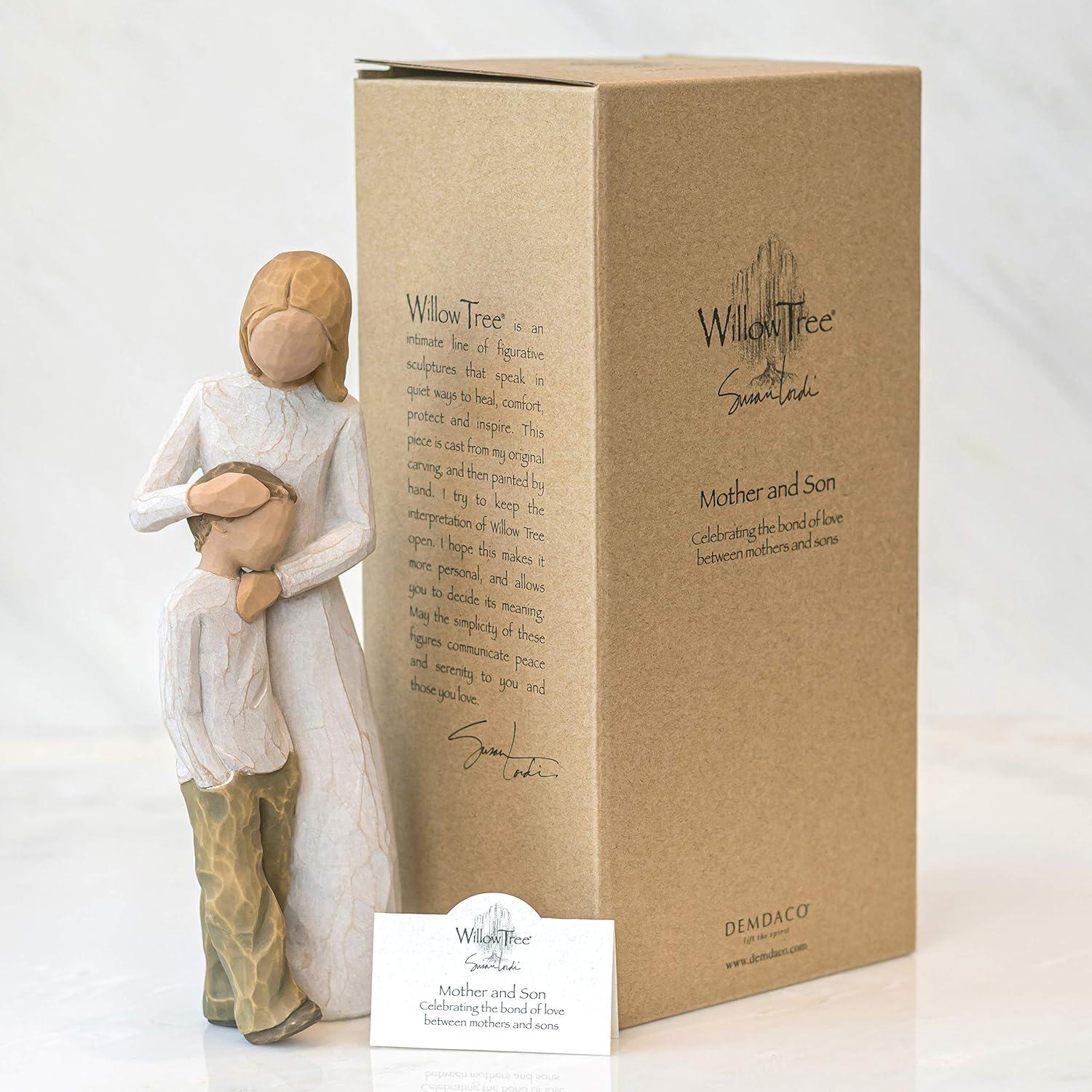 Willow Tree Mother and Son Resin Figurine