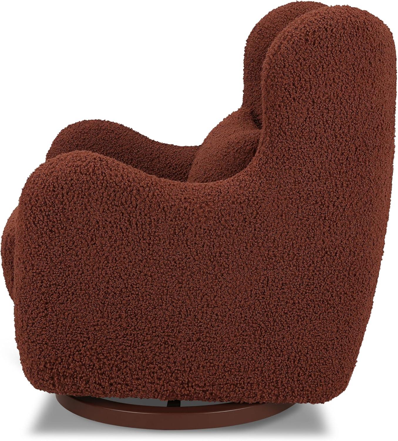 Solstice Swivel Glider in Boucle