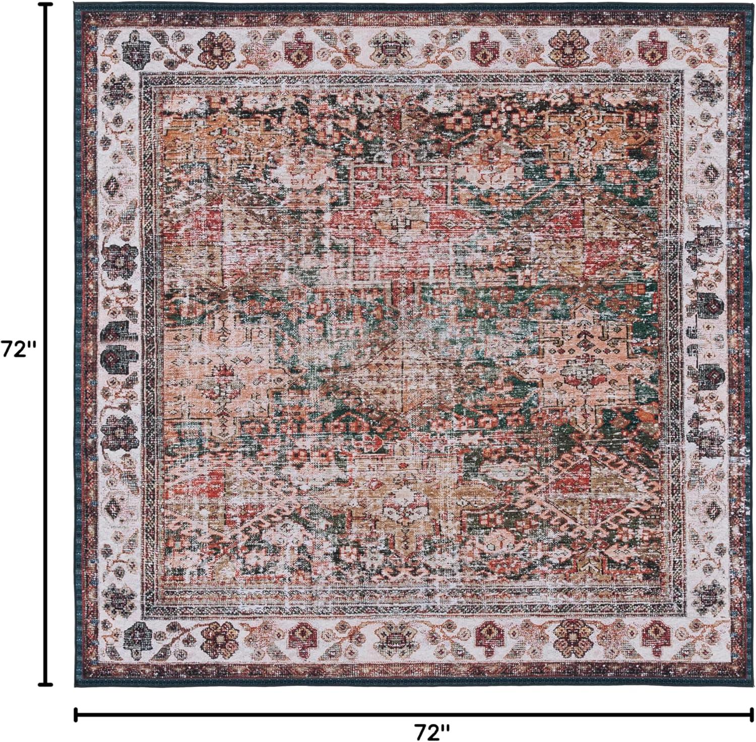 Tucson TSN114 Power Loomed Machine Washable Area Rug  - Safavieh