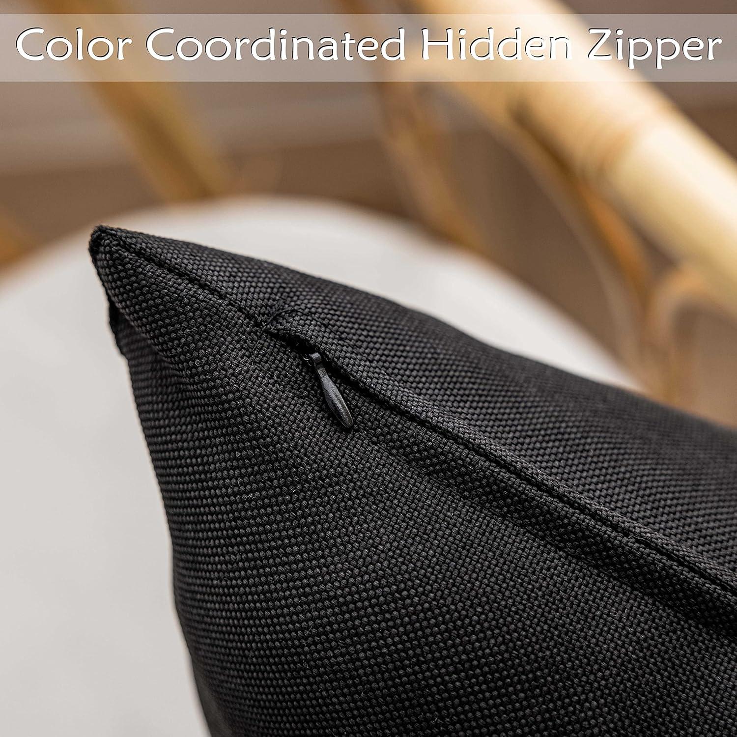 Deconovo Reversible Pillow Cover (Set of 4)