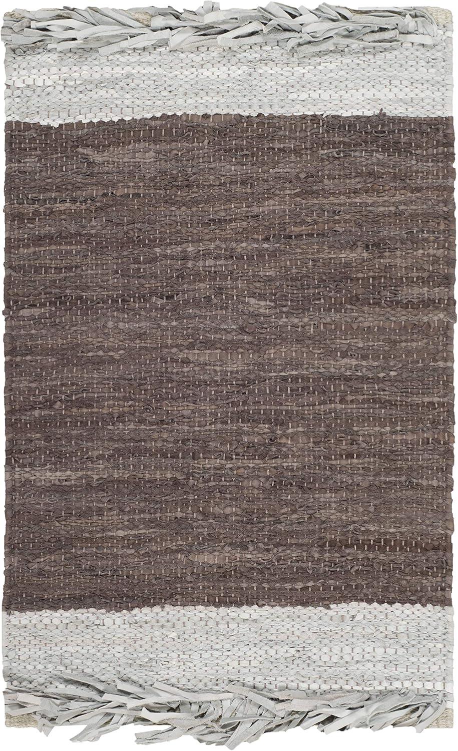 Vintage Leather VTL310 Hand Woven Area Rug  - Safavieh