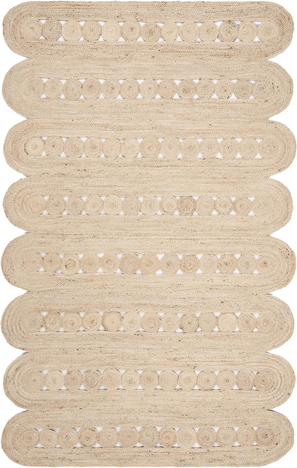 Natural Fiber NF365 Hand Woven Area Rug - Ivory - 8'x10' - Safavieh.