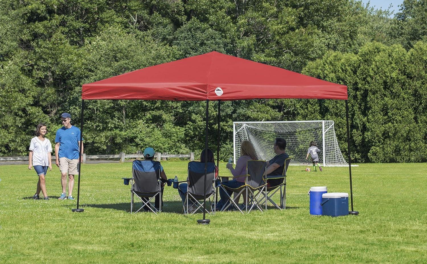 QuikShade Shade Tech 10 Ft. W x 10 Ft. D Steel Pop-Up Canopy