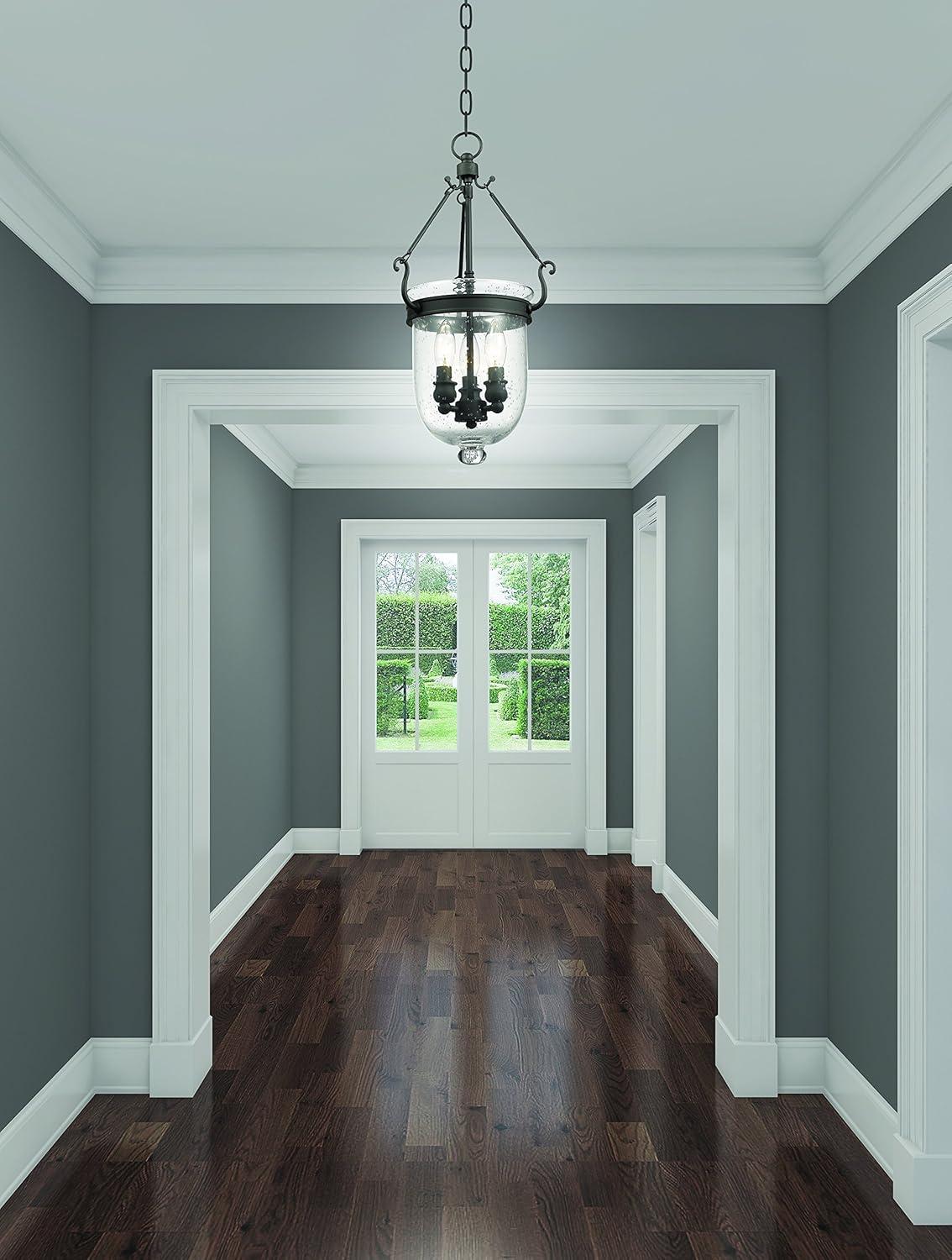 Livex Lighting Jefferson 3 - Light Chandelier in  Black