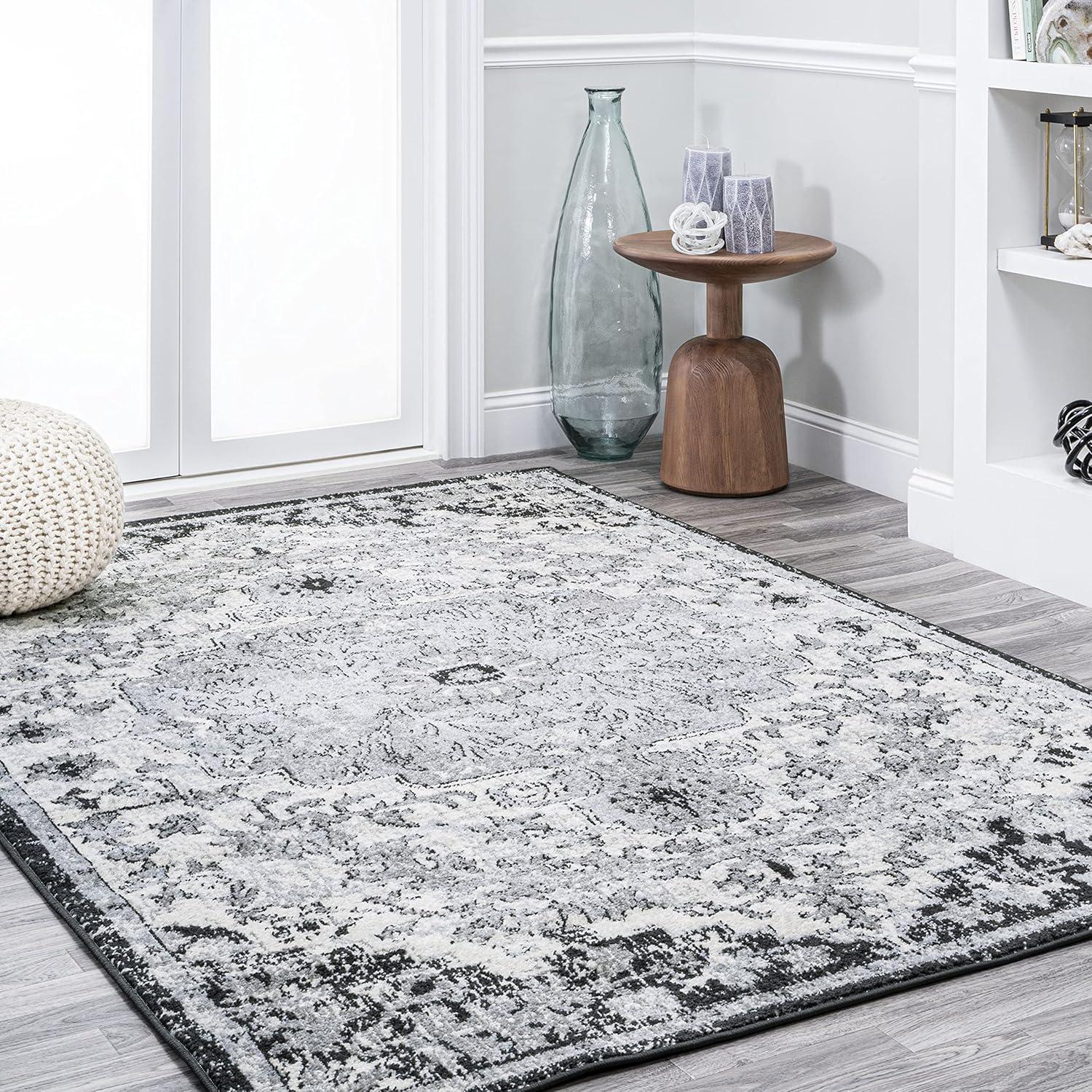 Anaise Ornate Boho Medallion Area Rug - JONATHAN Y