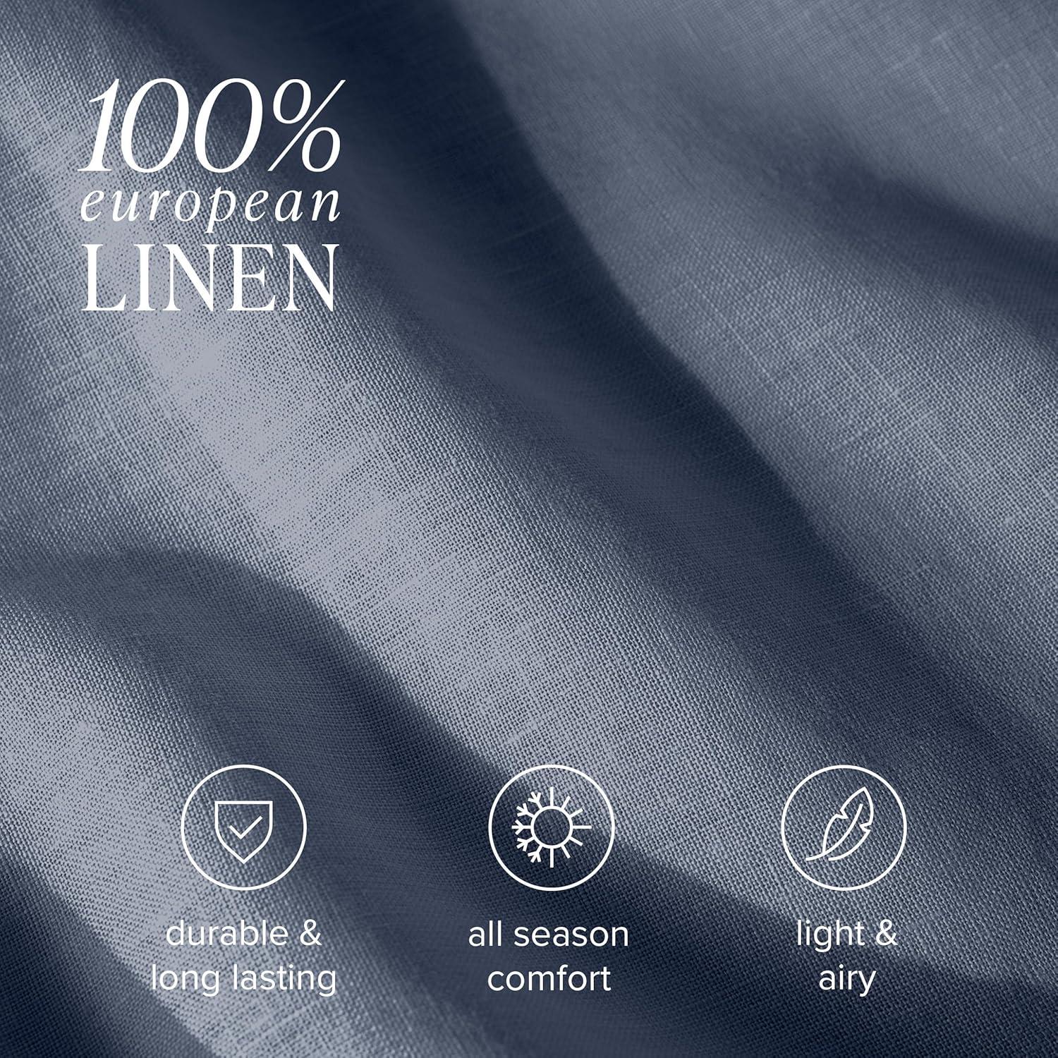 Bare Home 100% Linen Sheet Set