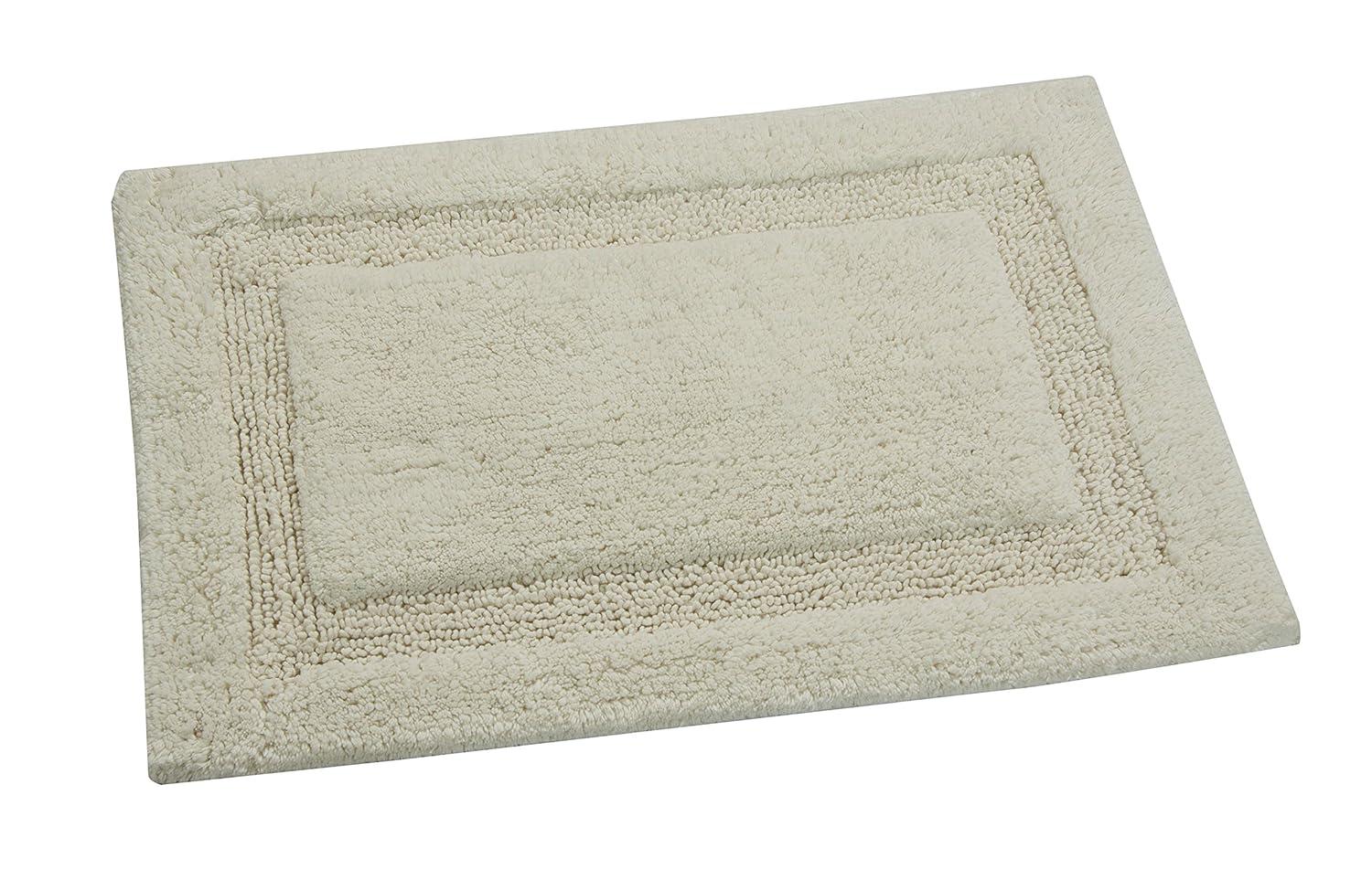 Saffron Fabs Bath Rug Solid Color, Textured Border, Pattern Regency, Assorted Colors and Sizes