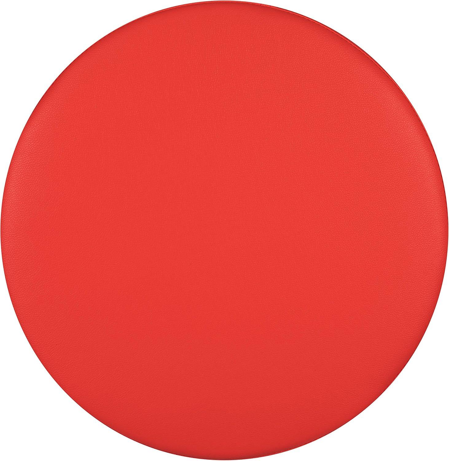 Emma and Oliver 18"H Soft Seating Flexible Circle for Classrooms and Common Spaces - Blue