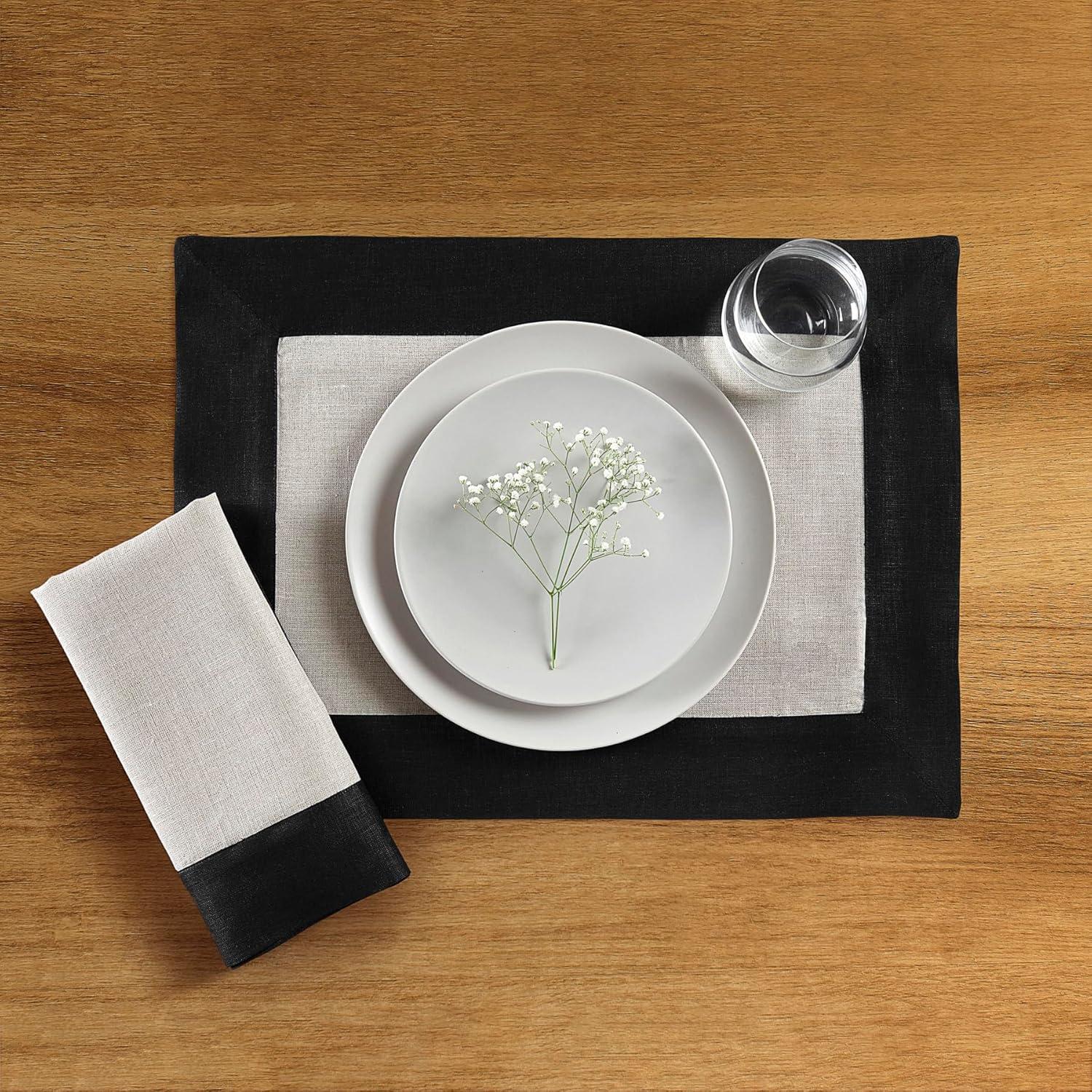 Solino Home Linen Dinner Napkins | Contempo