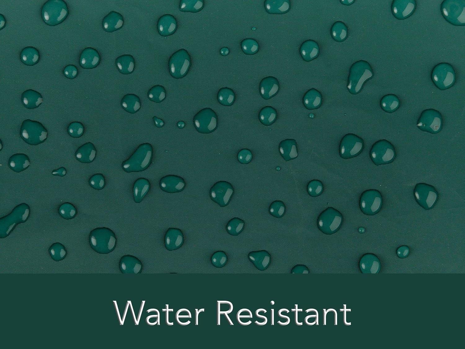 Covermates Rectangular Spa Cover - Light Weight Material, Weather Resistant, Elastic Hem, Outdoor Living Covers, 92W x 82D x 14H, Green