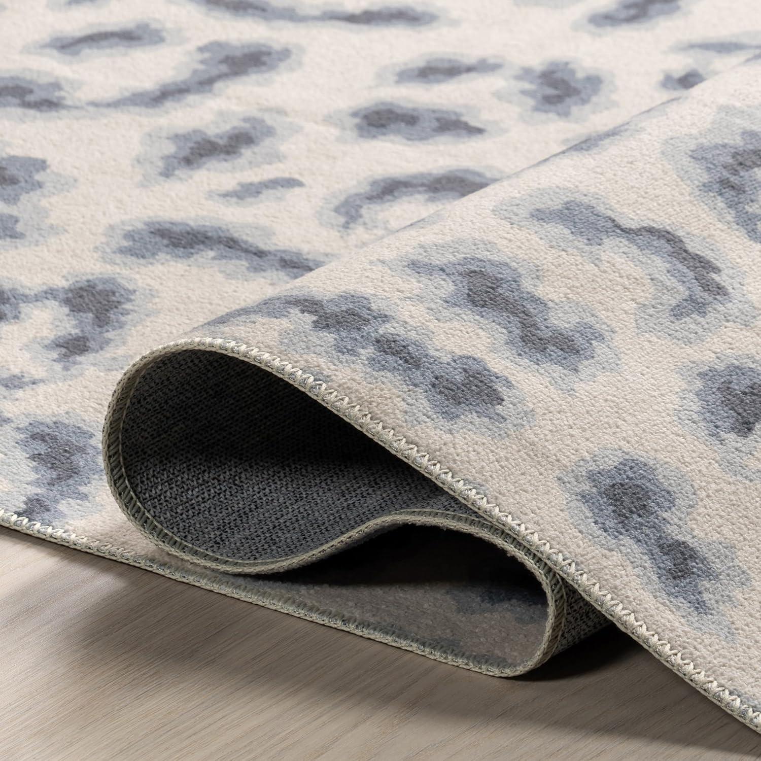 Nuloom Mason Machine Washable Contemporary Leopard Print Indoor Area Rug