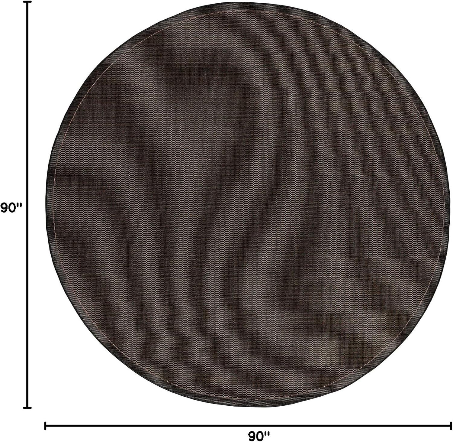 Couristan Recife Saddle Stitch Indoor /Outdoor Area Rug, Champagne- Taupe, 2' x 3'7"