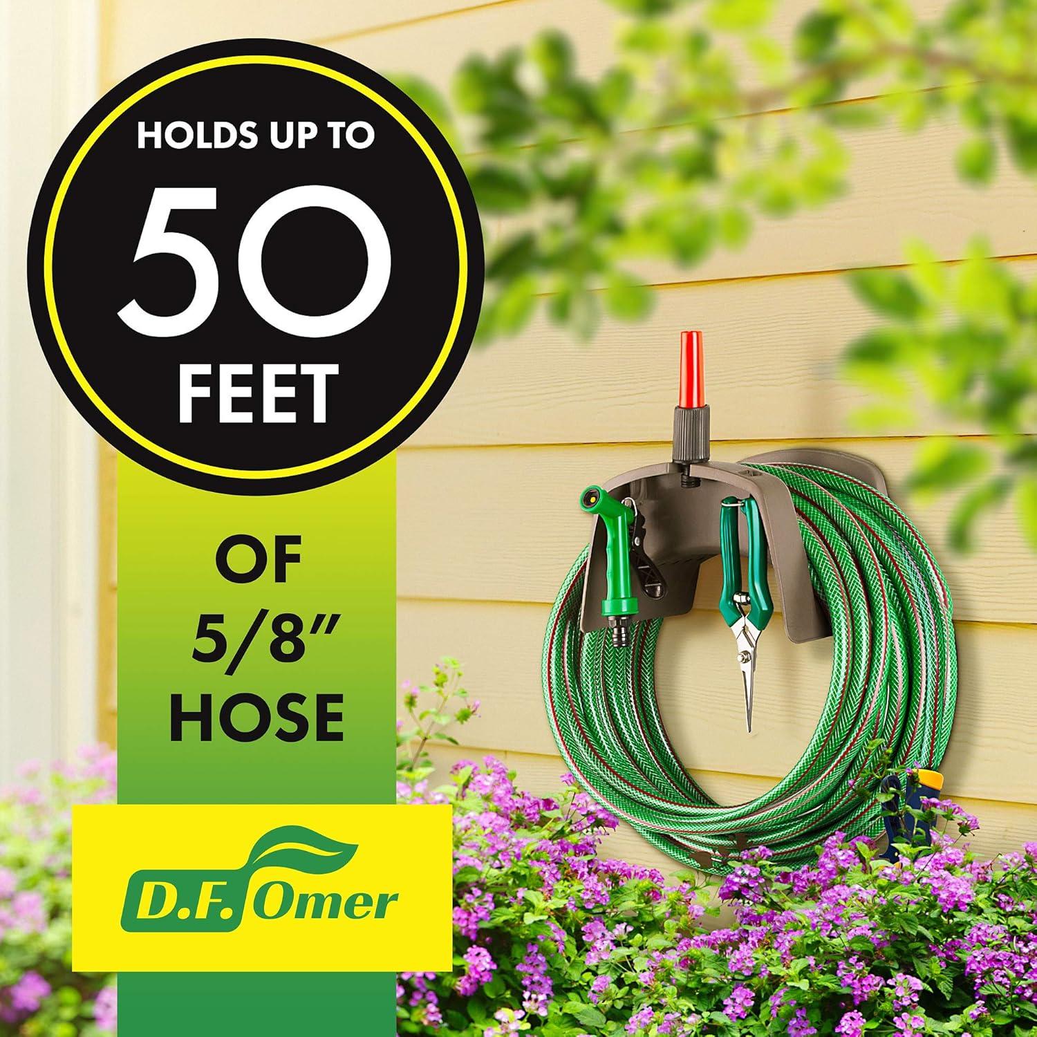 D.F. Omer Plastic Wall Hose Holder