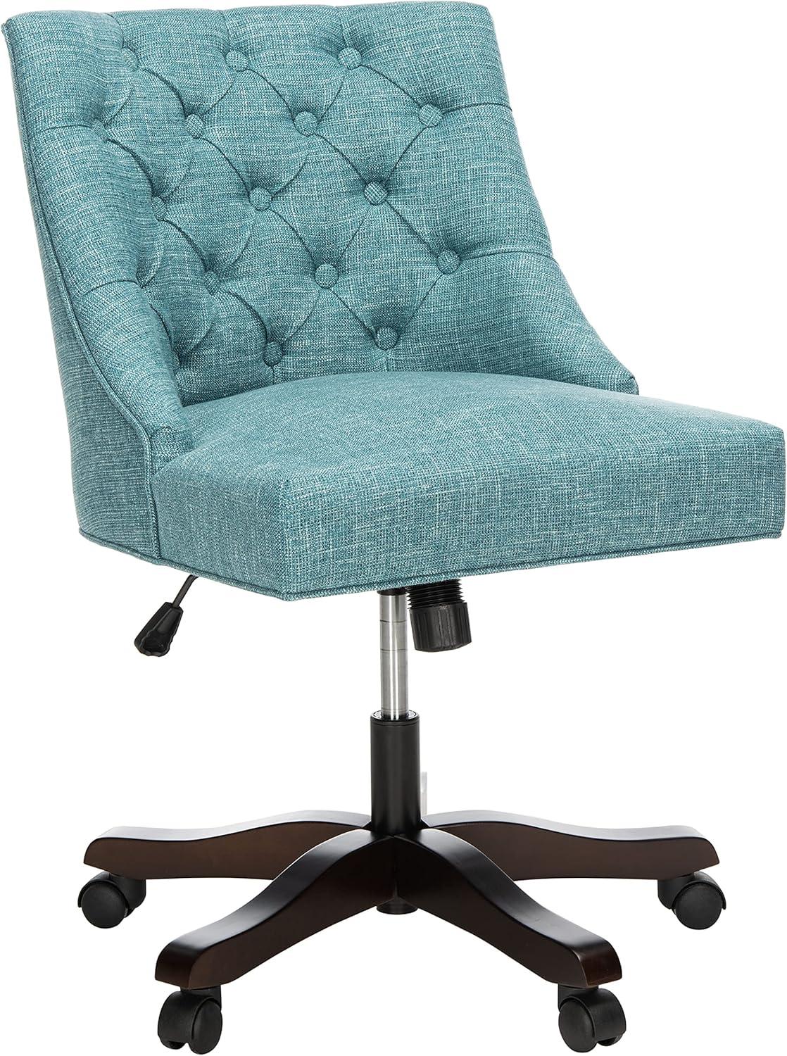 Soho Tufted Swivel Desk Chair  - Safavieh