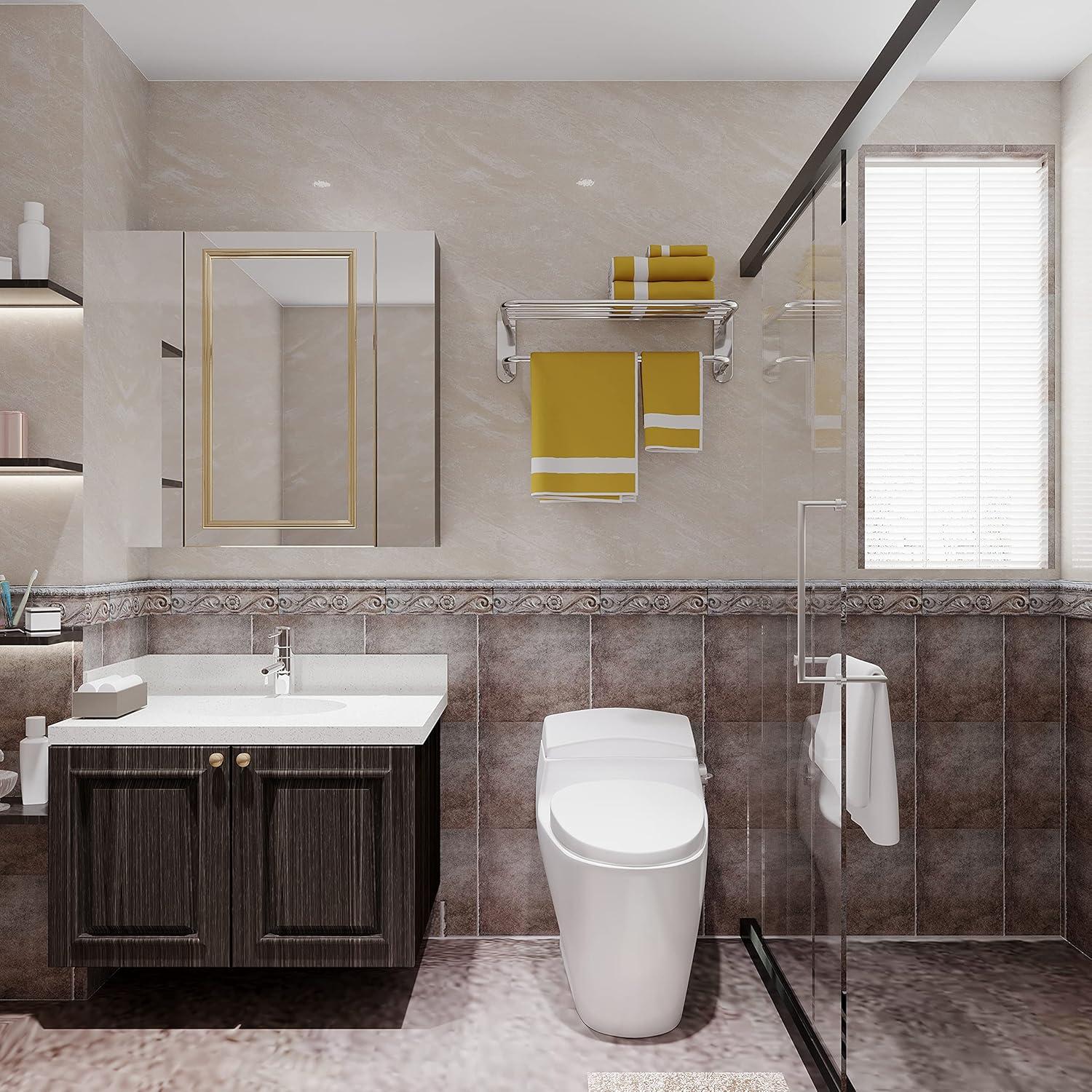 BATH EQUIPMENT FIXSEN 2 Wall Towel Rack YJJ001-C