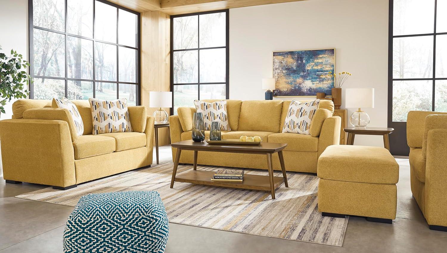 Signature Design by Ashley Keerwick Yellow Sofa