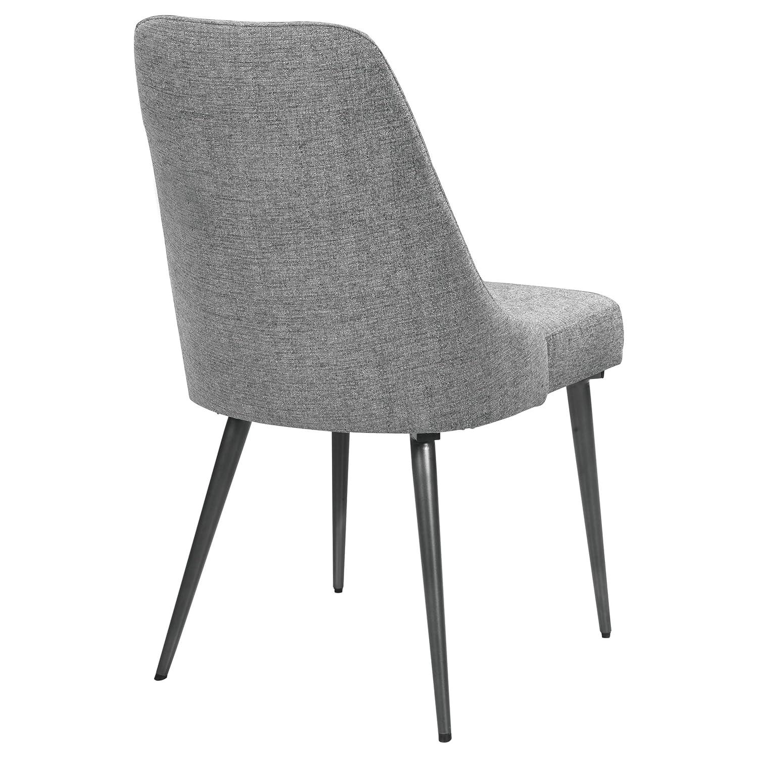 Bridlington Upholstered Dining Chairs Grey (Set Of 2)