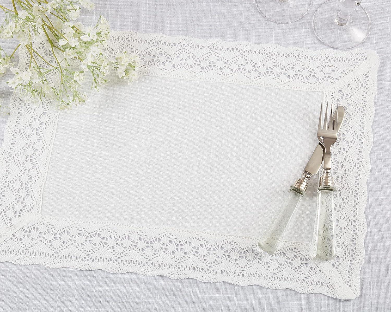 Abilene Polyester No Pattern Rectangle Placemat