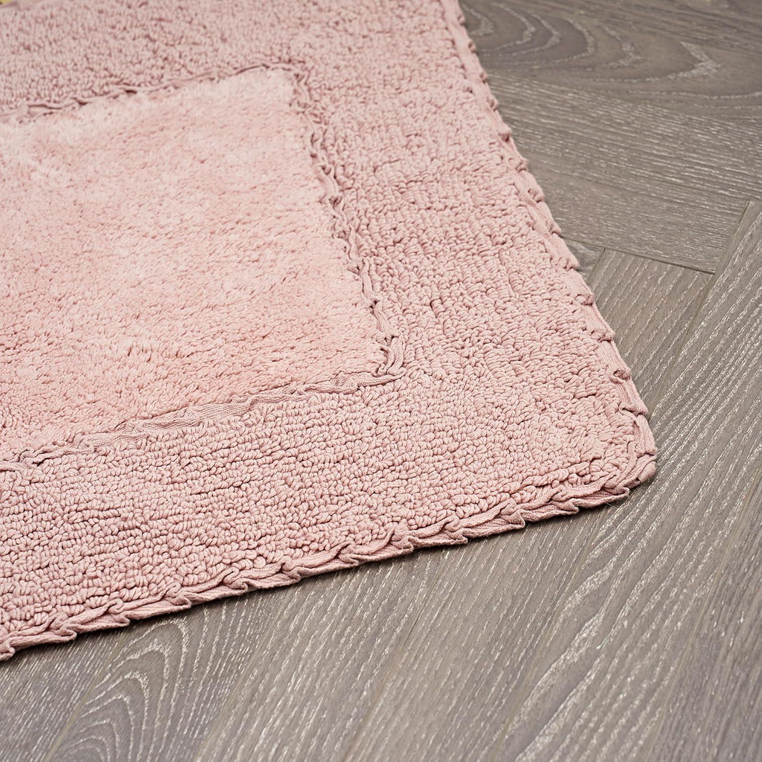 Laura Ashley Laura Ashley Ruffle 100% Cotton Bath Rugs
