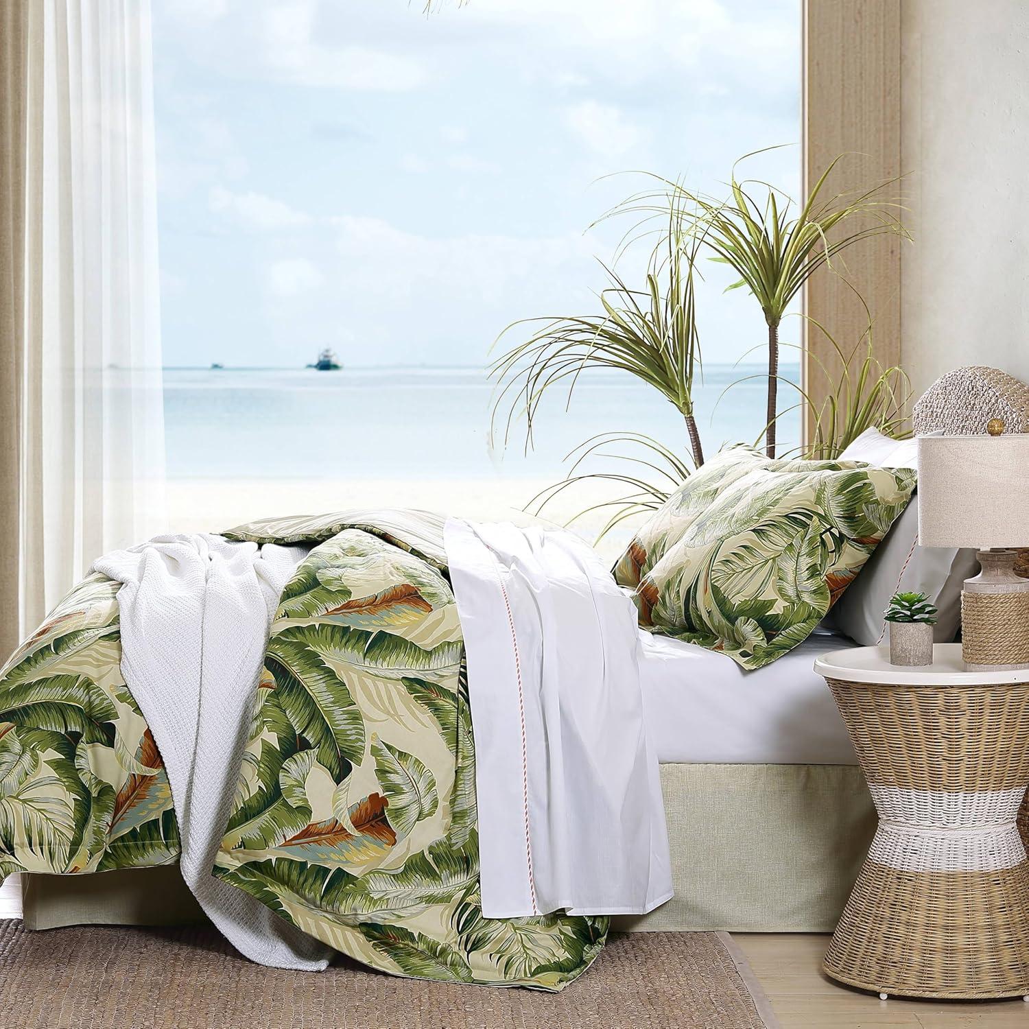 Tommy Bahama Home Tommy Bahama Palmiers Cotton Reversible 4 Piece Comforter Set