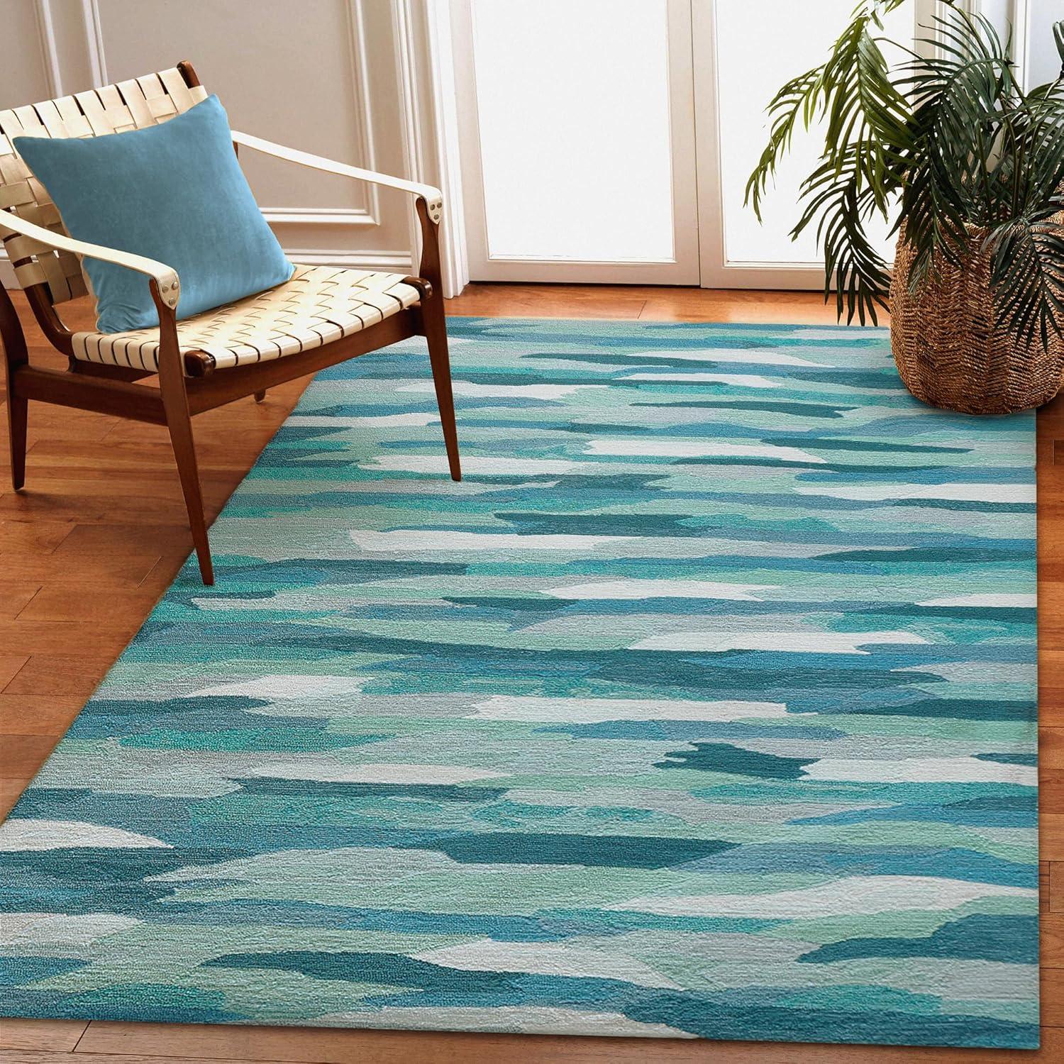 Liora Manne Capri Cloud Indoor/Outdoor Rug Aruba 7'6" x 9'6"