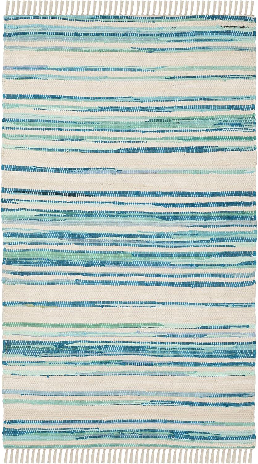 Rag Area Rug RAR126 Hand Woven Area Rug  - Safavieh