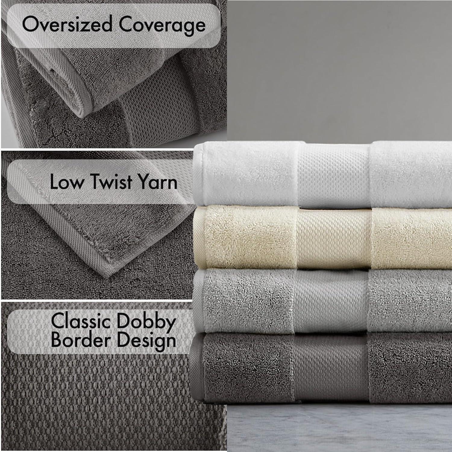 Madison Park Signature Turkish 100% Cotton Bath Sheet 2 Piece Set (Set of 2)