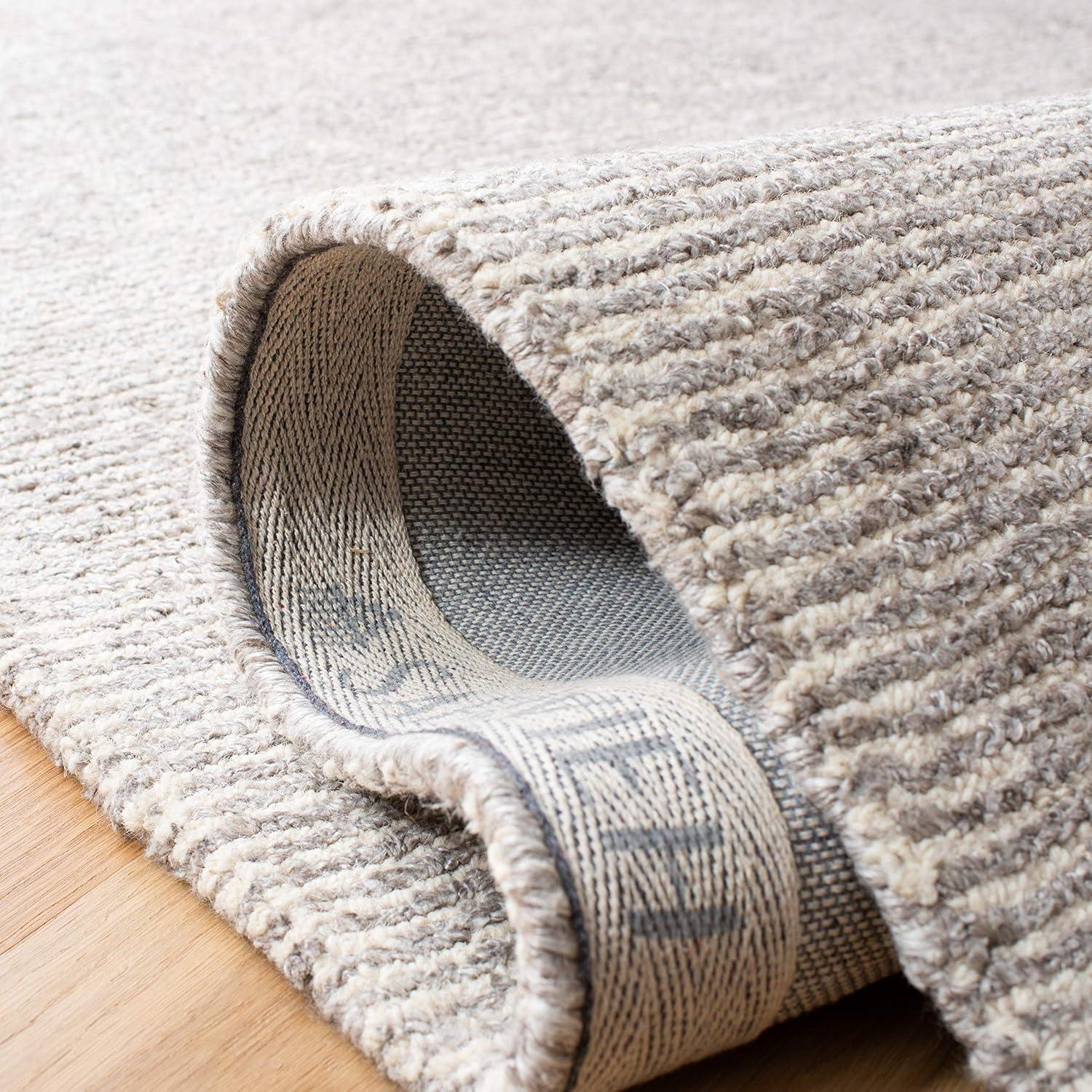 Himalaya HIM153 Hand Tufted Area Rug - Grey - 5'x8' - Safavieh.
