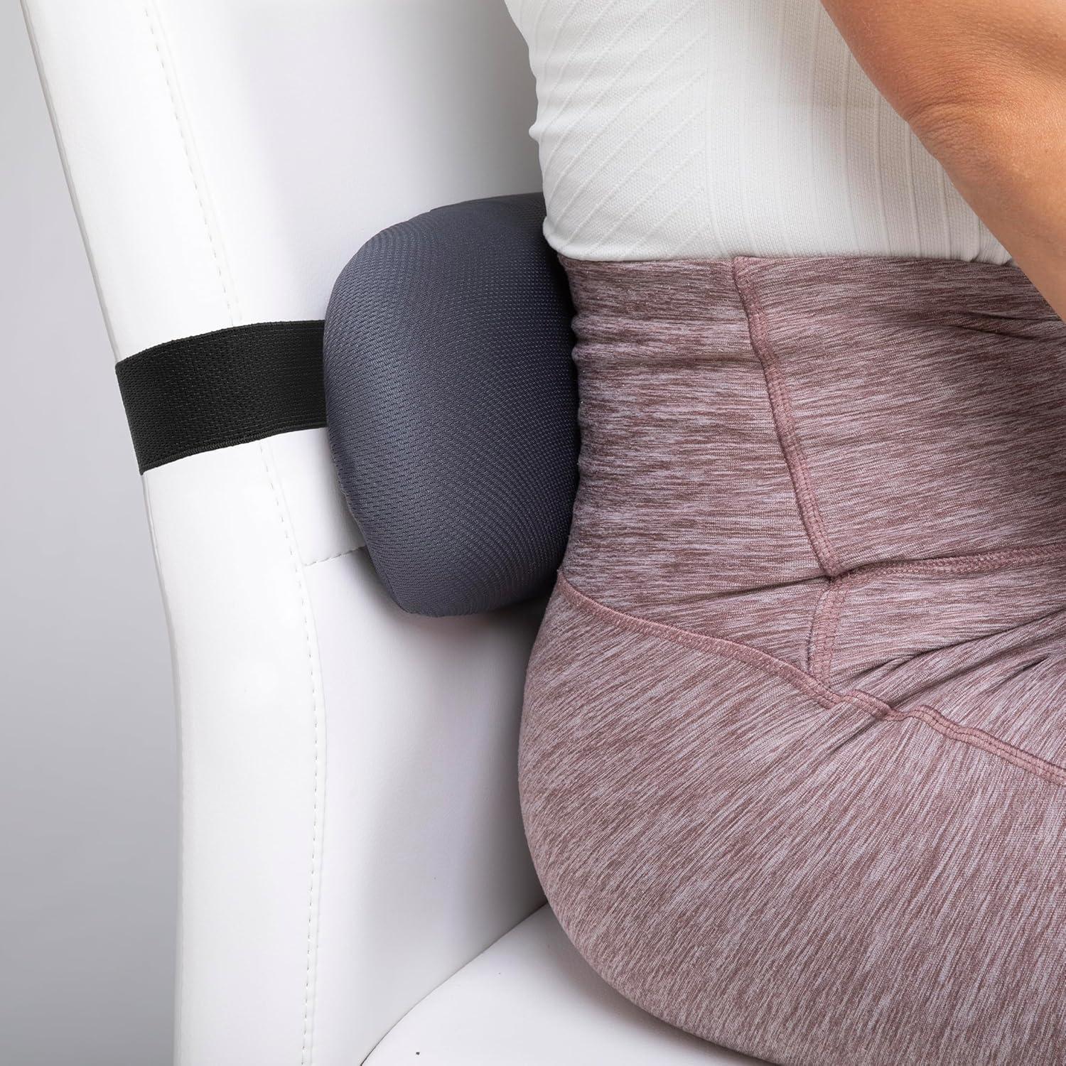 OPTP The Original McKenzie SuperRoll - USA-Made Low Back Lumbar Pillow for Office Chair Lumbar Support, Car Back Support Seat Cushions and Travel