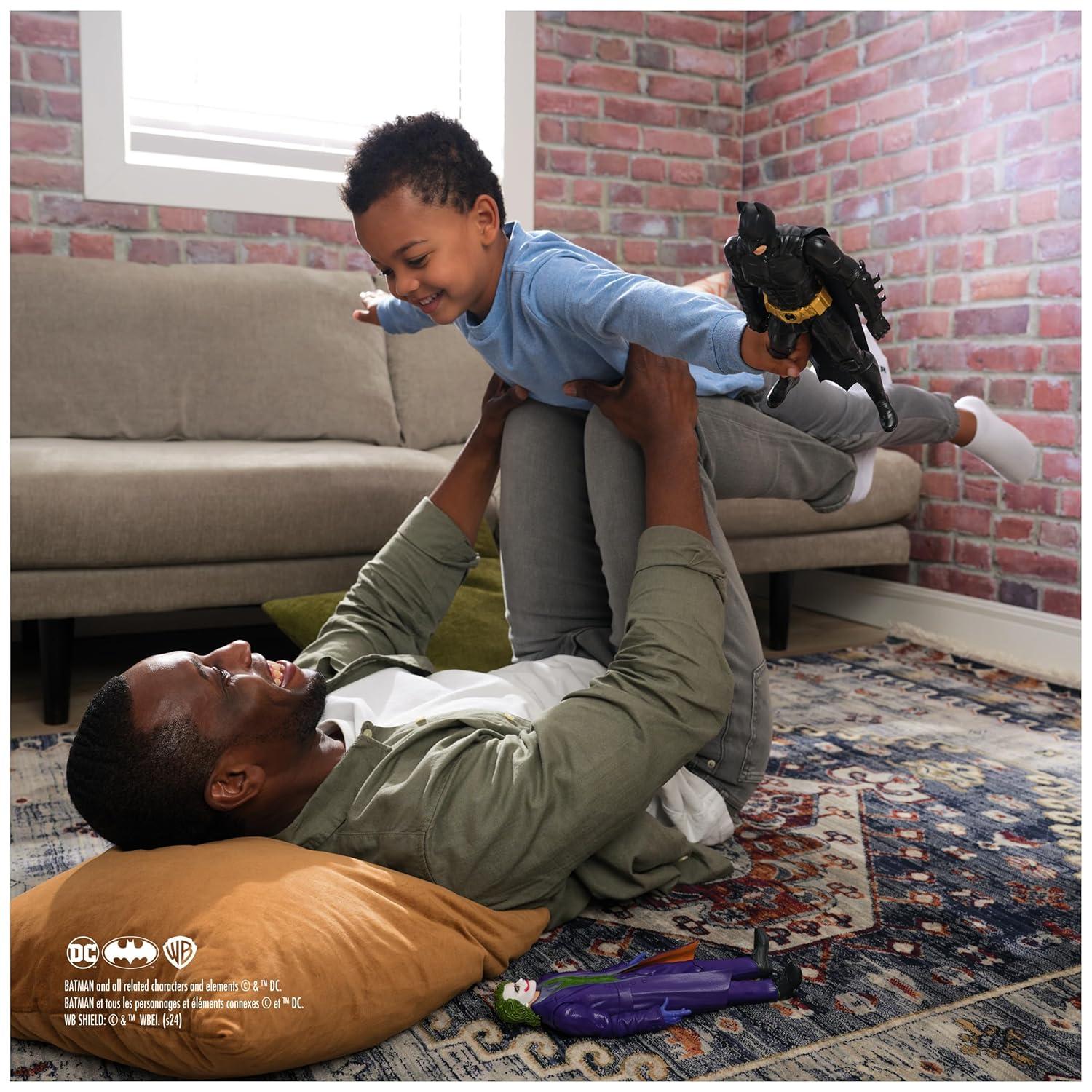 Batman, The Dark Knight Batman Action Figure, 12-inch, 85th Anniversary Limited Edition Collectible Kids Toys for Boys and Girls Ages 3 and Up