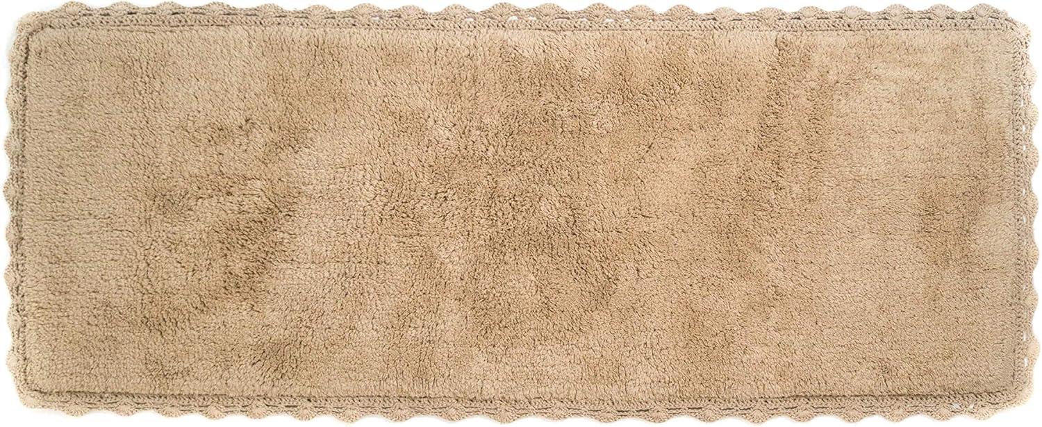 Crochet Bath Rug Runner White(22"X60") - Chesapeake Merch Inc.