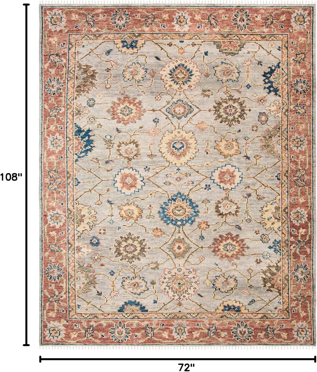 Samarkand Hand Knotted Wool Oriental Rug