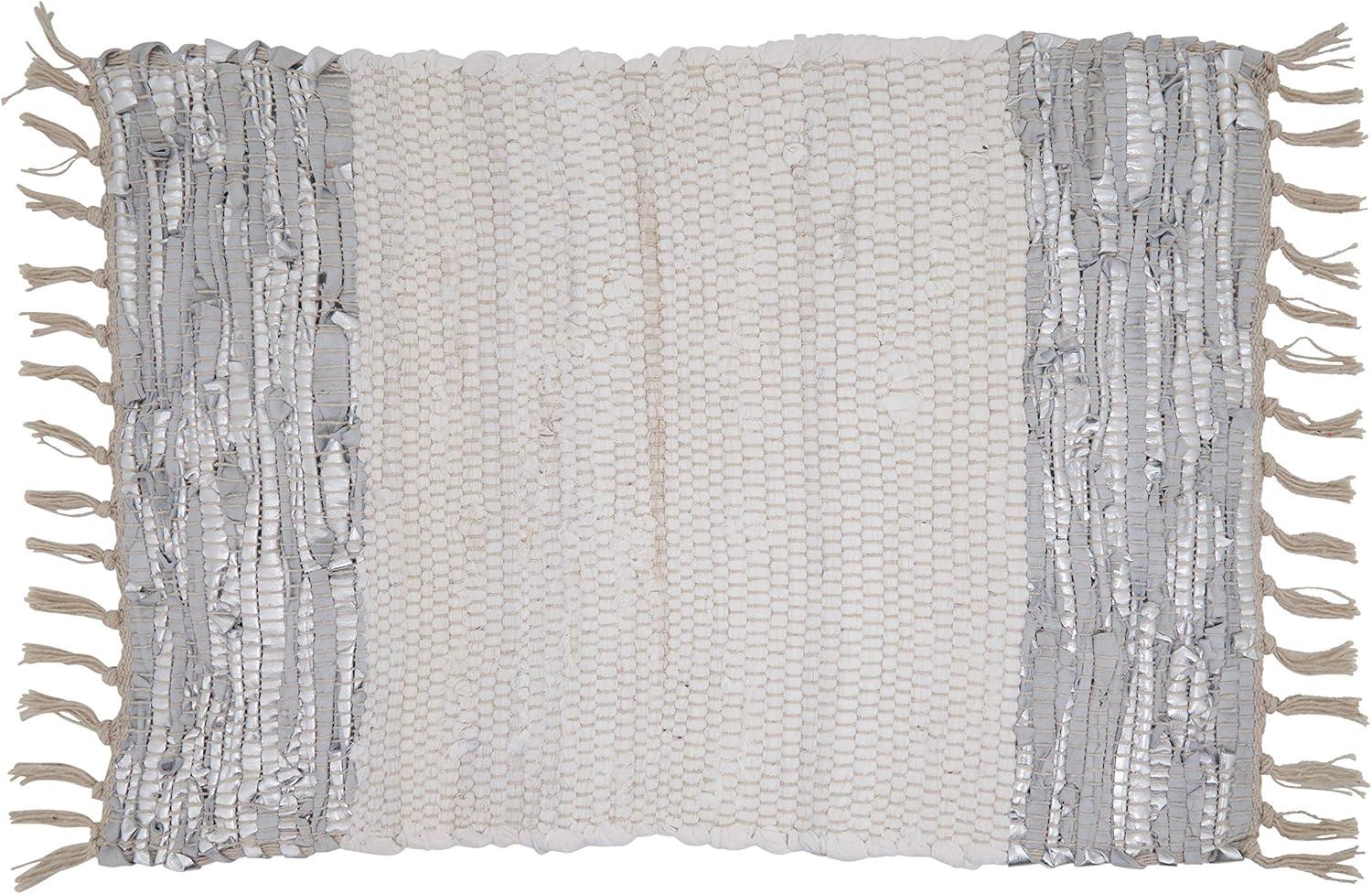 Saro Les Fêtes Chindi Striped Rectangle Placemat (Set of 4)