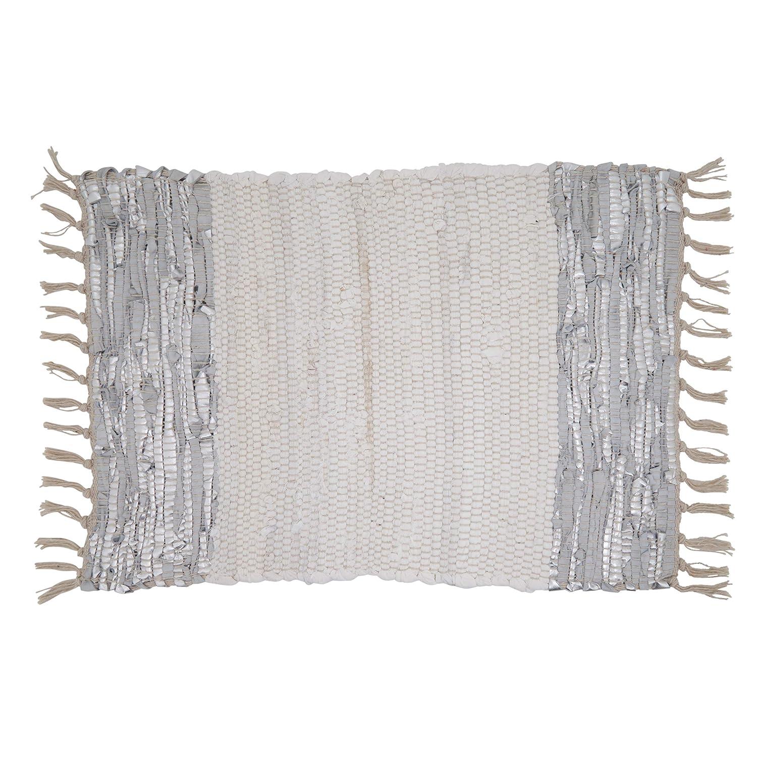 Saro Les Fêtes Chindi Striped Rectangle Placemat (Set of 4)