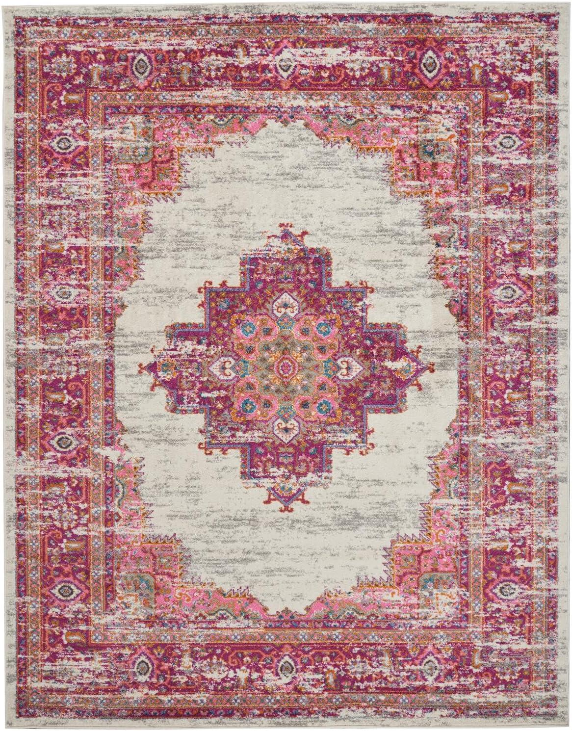 Nourison Passion Medallion Bohemian Indoor Rug