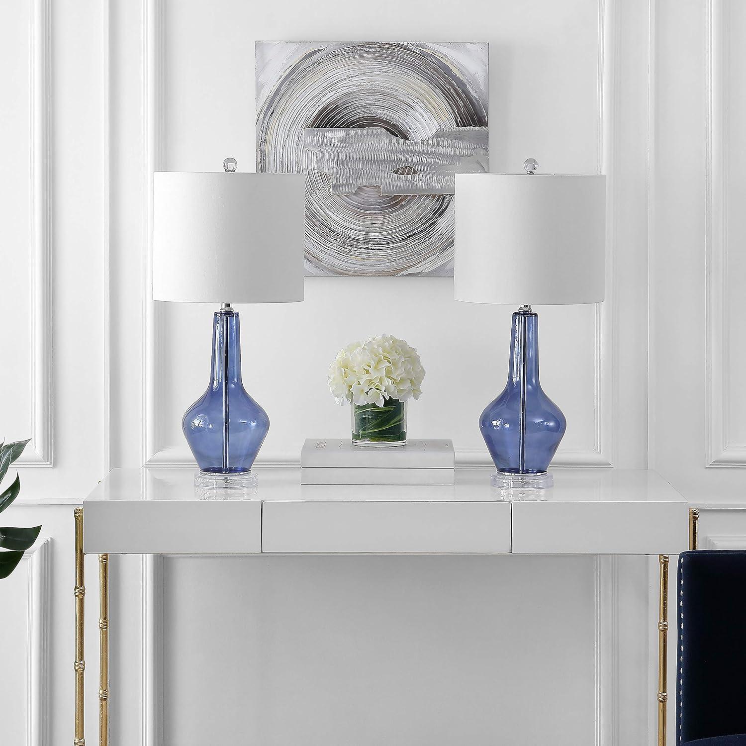 Brisor Table Lamp (Set of 2) - 22 Inch Height - TBL4222 - Blue - Safavieh