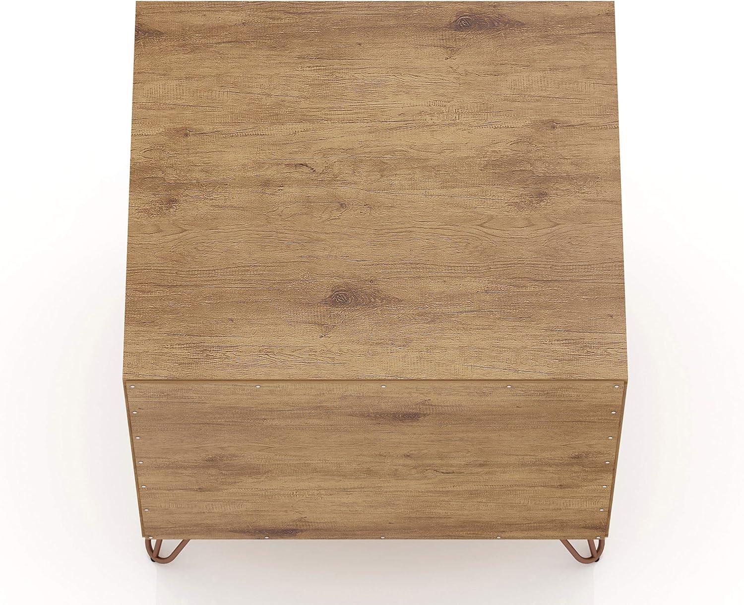 1.0 Rockefeller Nightstand - Manhattan Comfort