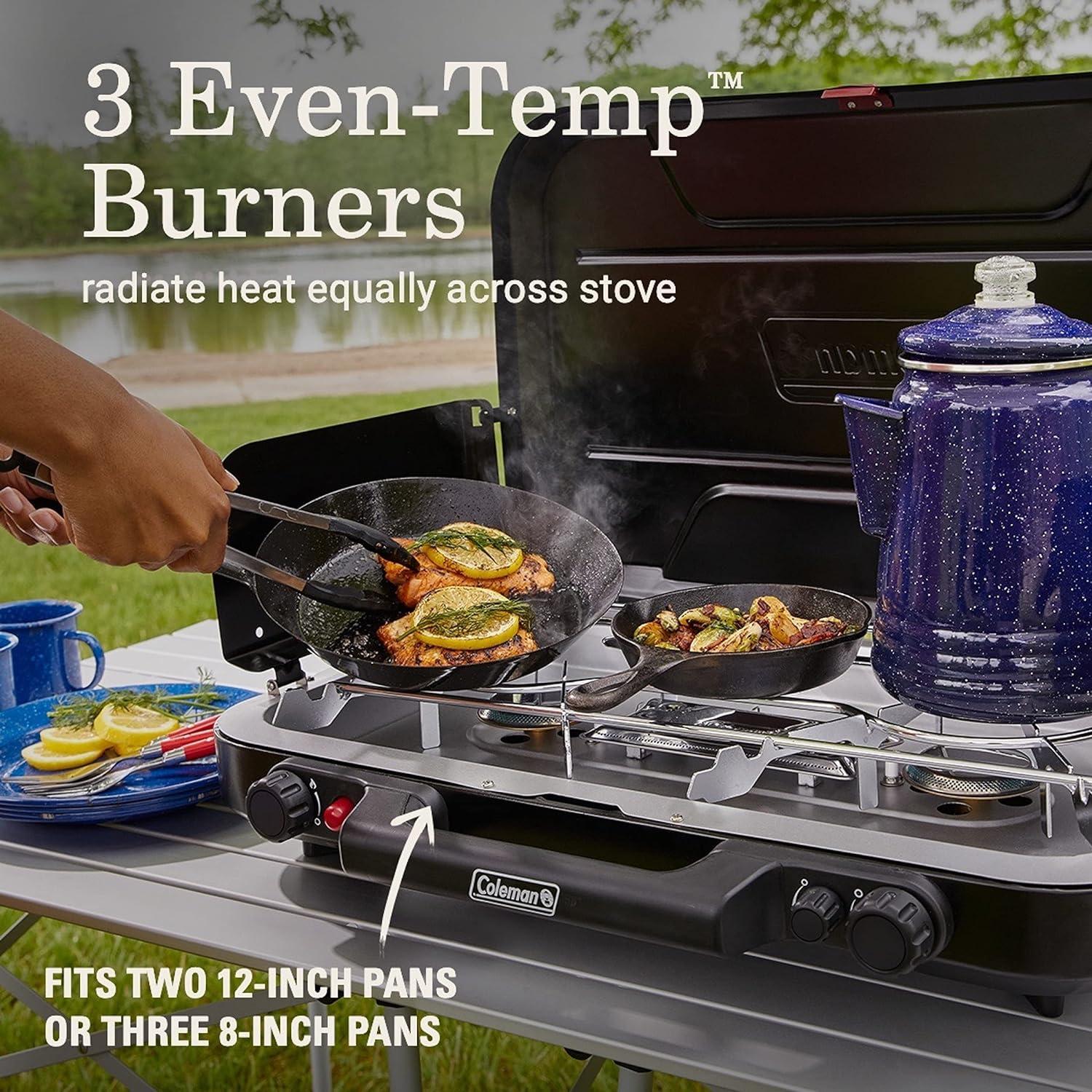 Coleman Classic 3-Burner Propane Camping Stove