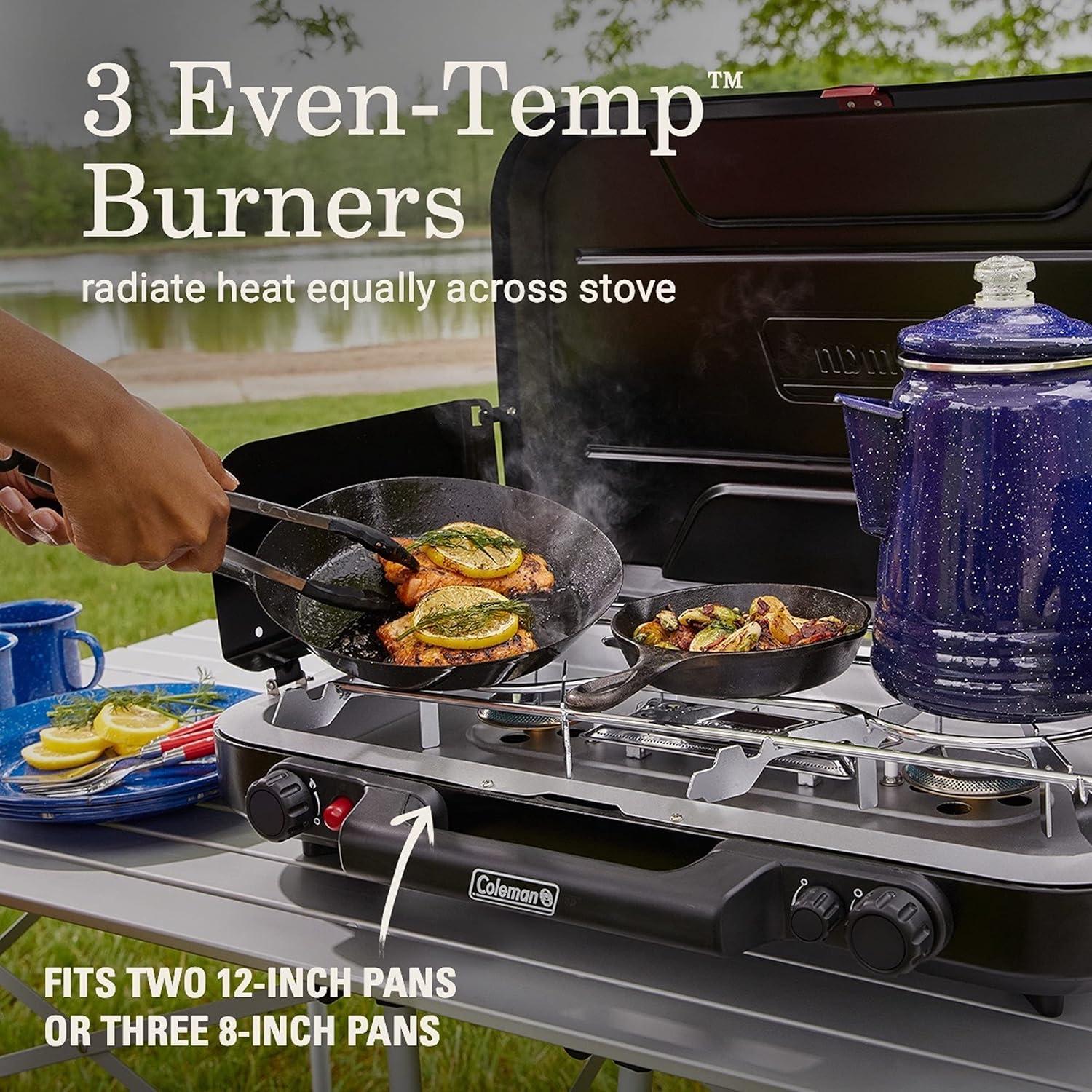 Coleman Classic 3-Burner Propane Camping Stove