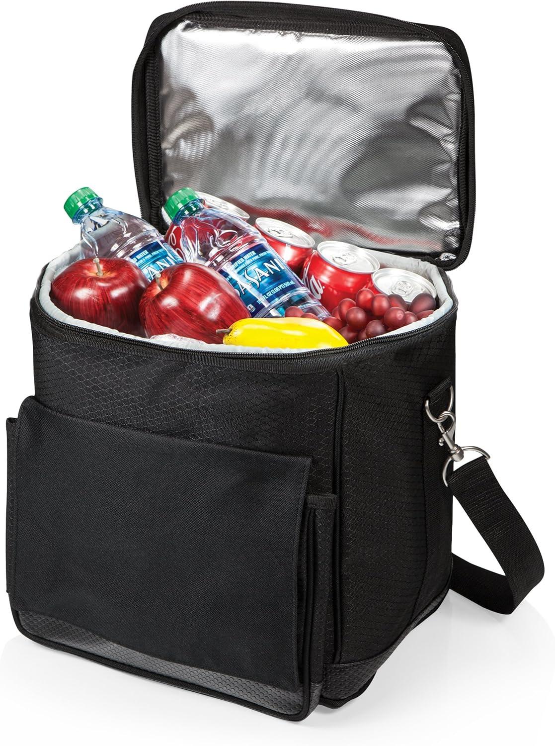 Arlmont & Co. Cellar 6-Bottle Wine Carrier & Cooler Tote with Trolley - Insulated Traveling Portable Wine Bag