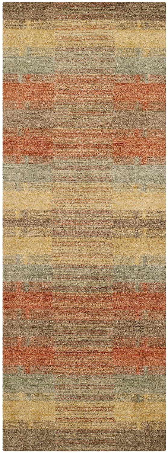 SAFAVIEH Himalaya Gavril Geometric Wool Area Rug, Multi, 3' x 5'