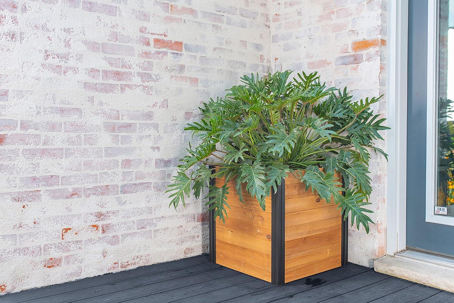 Mezza Wood Outdoor Planter Box